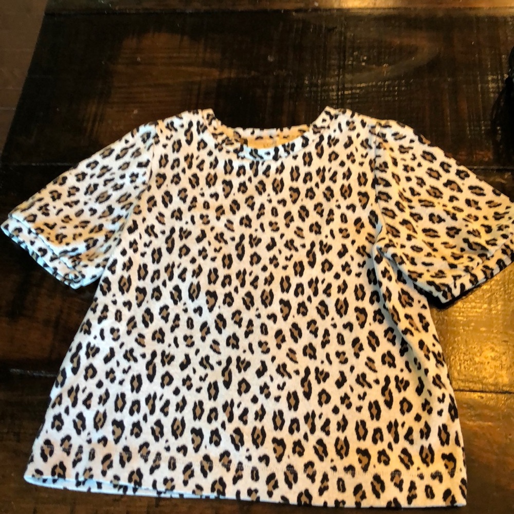 LOFT leopard print top